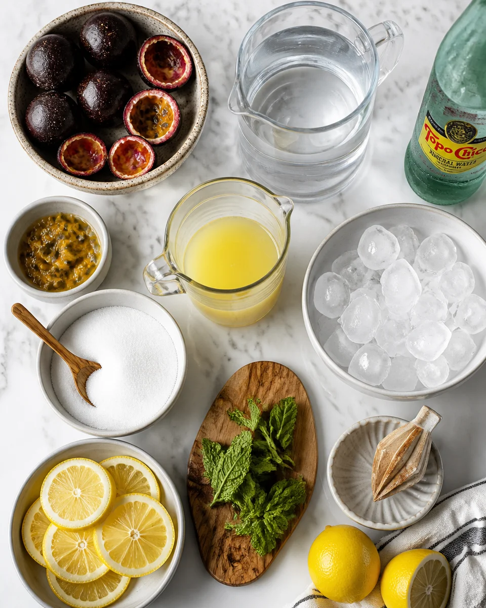 Passion Fruit Lemonade Punch