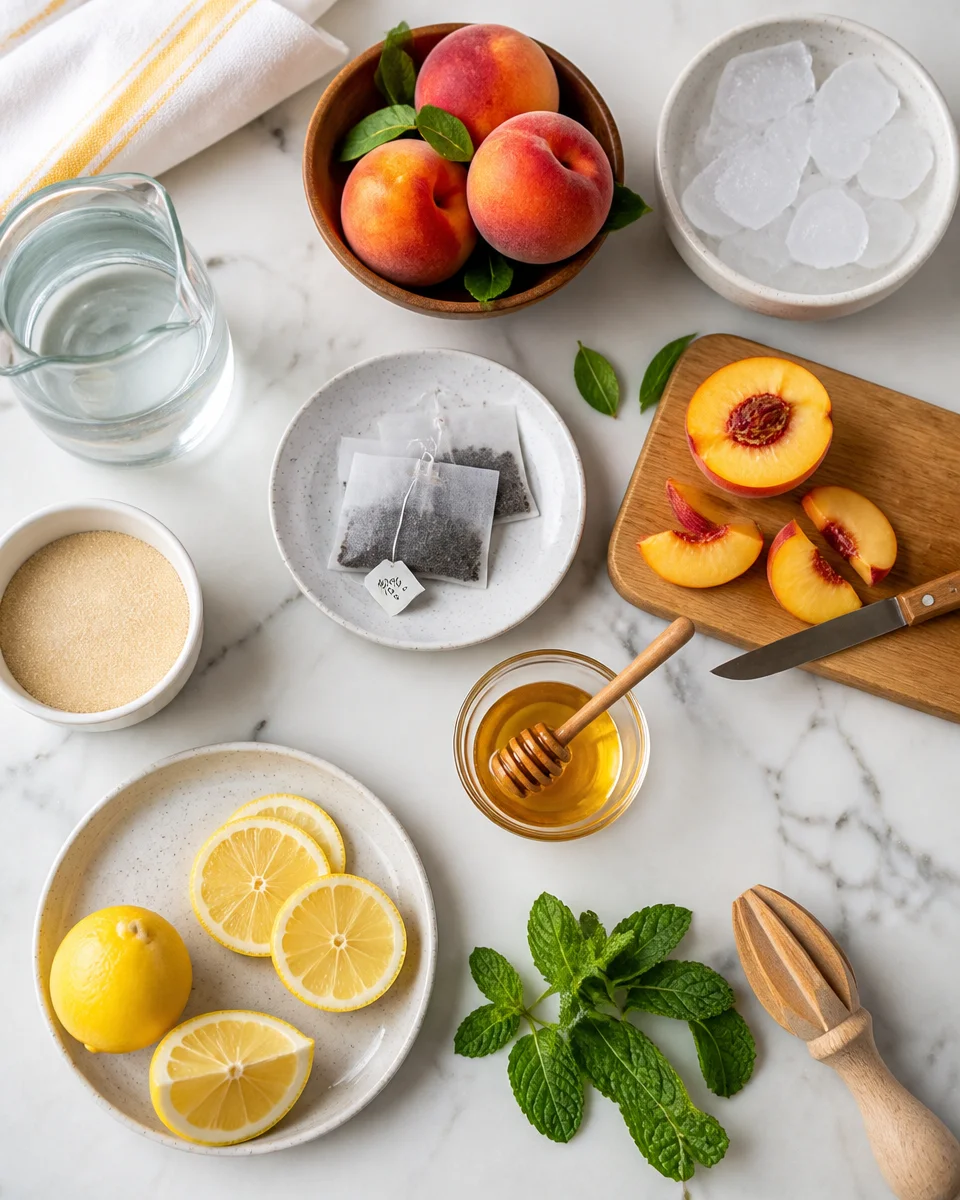 Peach White Tea Lemonade