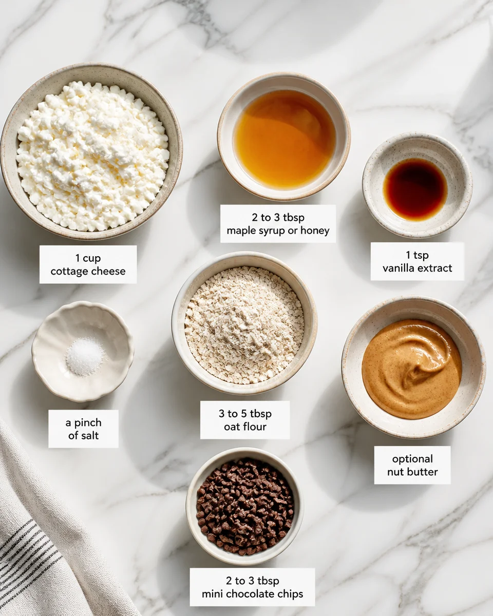 Protein Cottage Cheese Cookie Dough