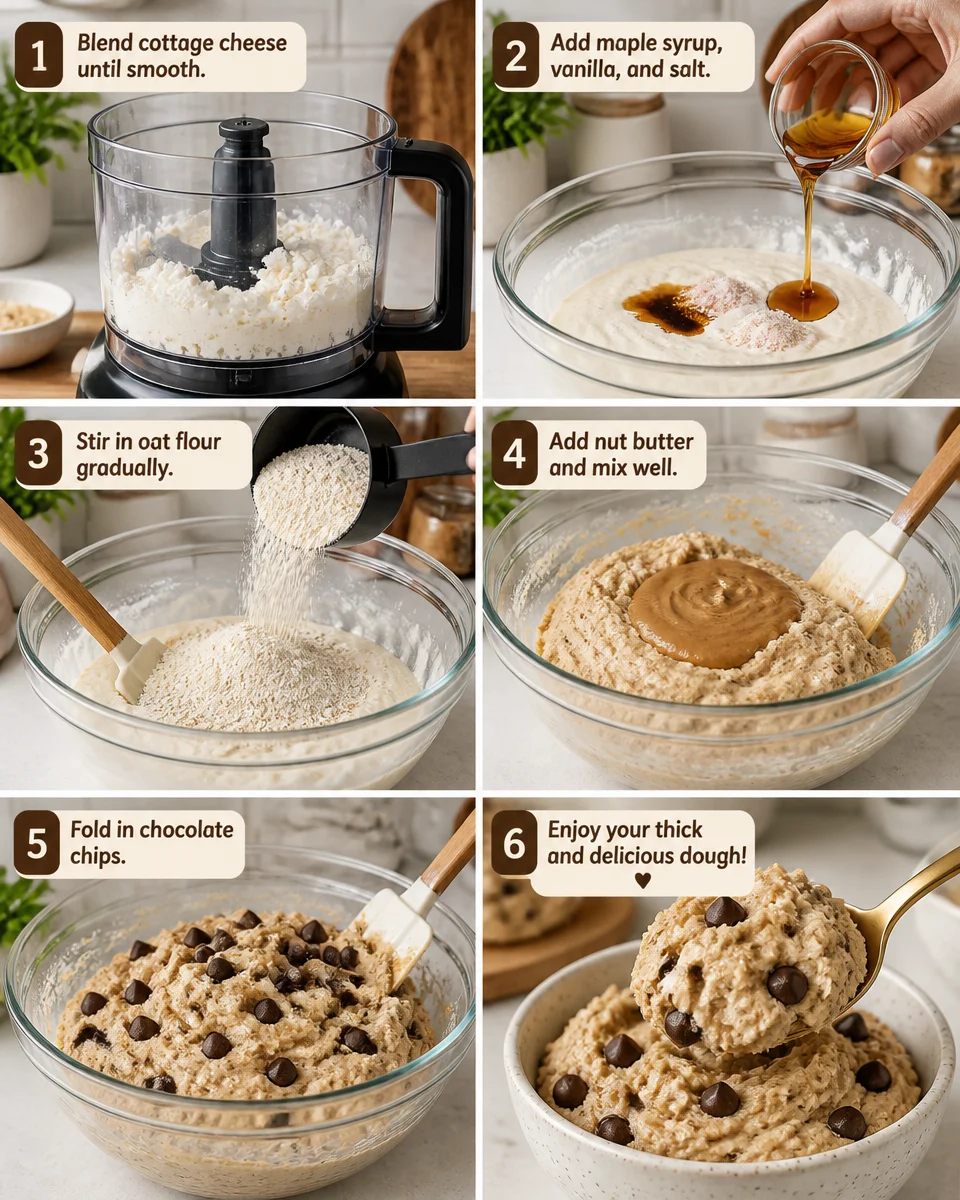 Protein Cottage Cheese Cookie Dough