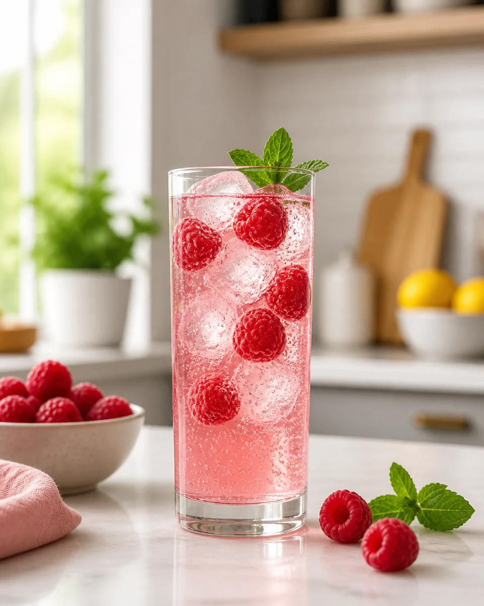Raspberry Rose Lemonade