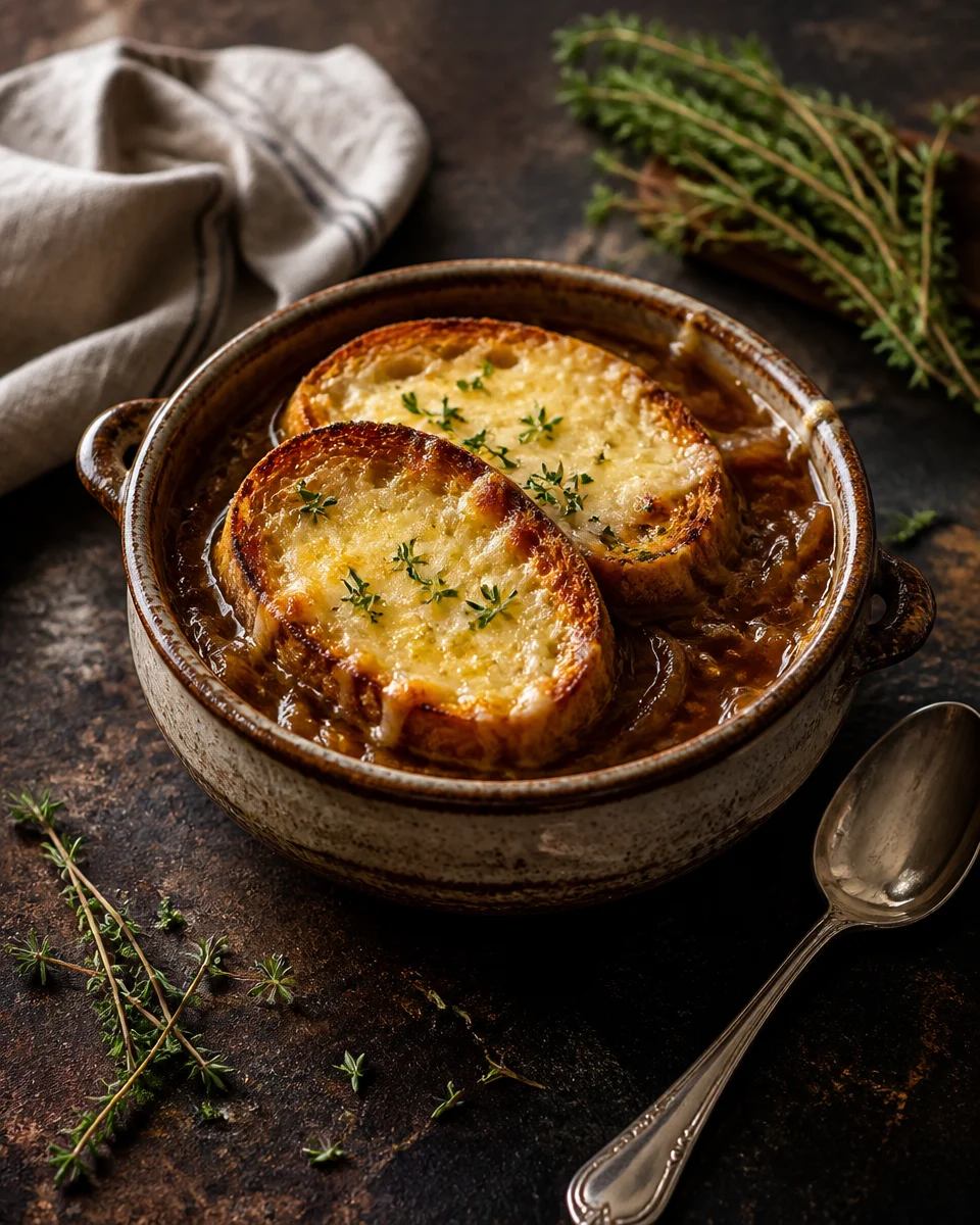 Slow Cooker French Onion Soup
