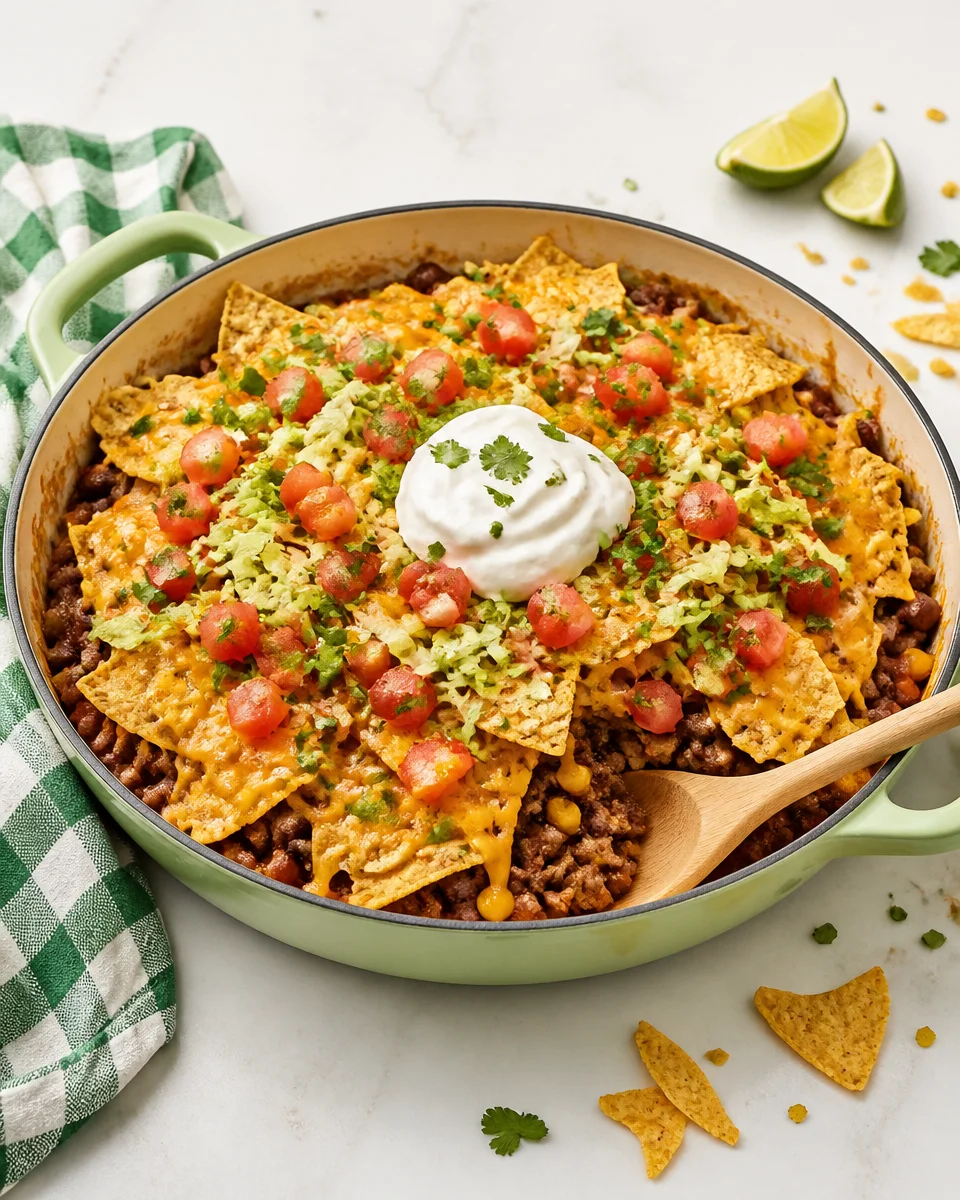 Walking Taco Casserole (Kids Love This!)