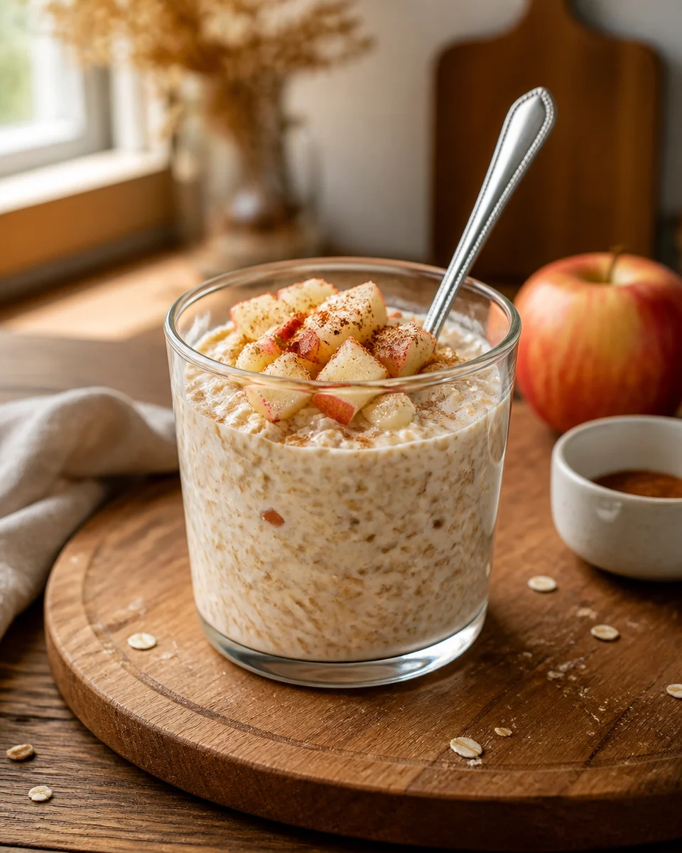 Apple Cinnamon Overnight Oats