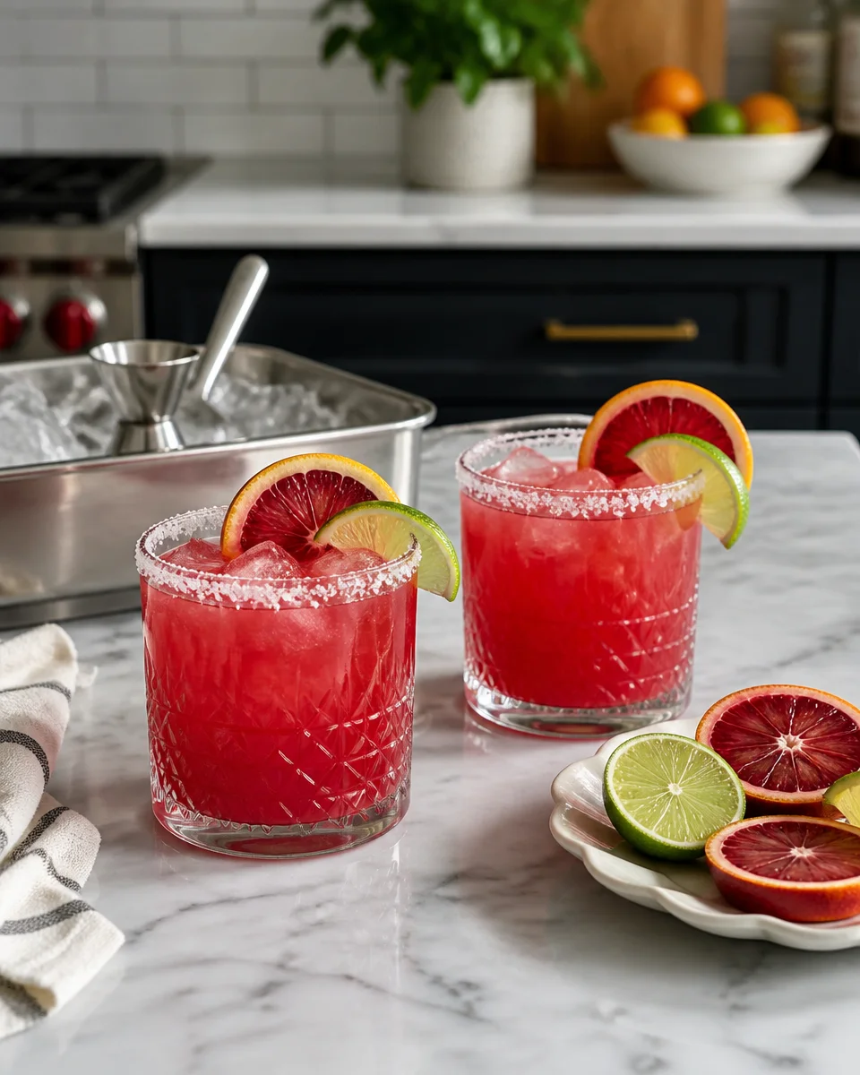 Blood Orange Margarita