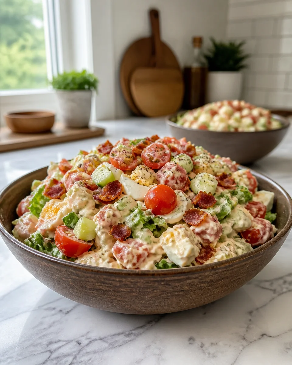 BLT Egg Salad Sandwich