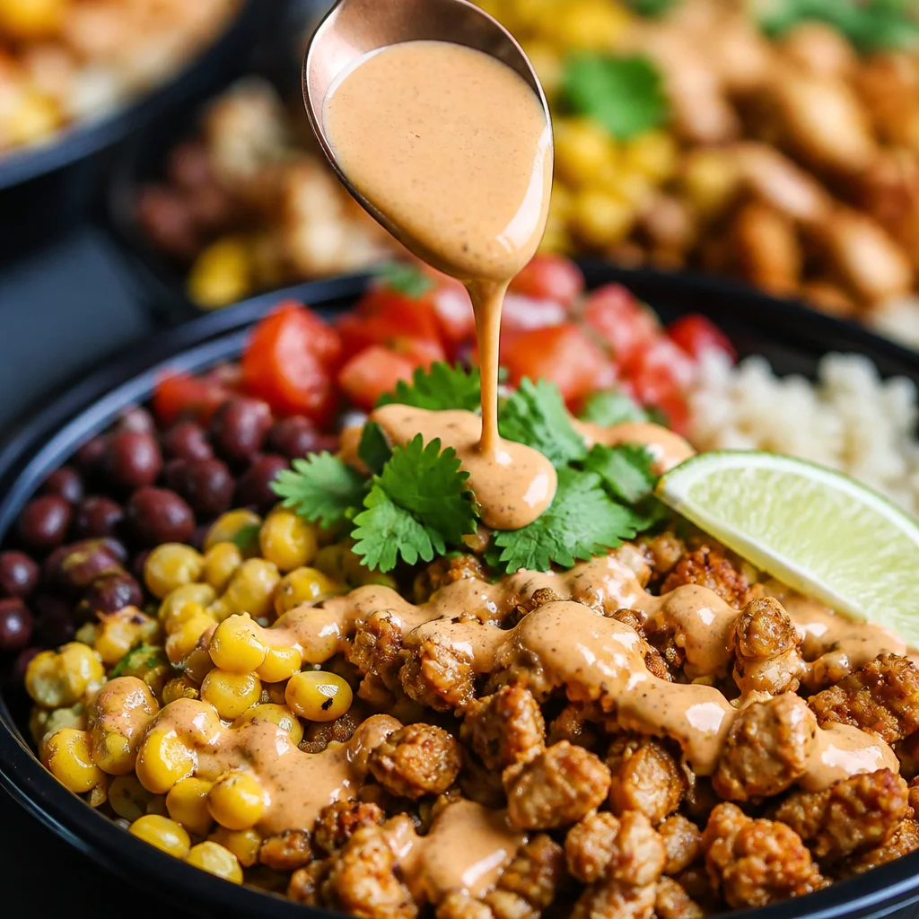 Delicious Burrito Bowl Meal Prep for easy and healthy lunches