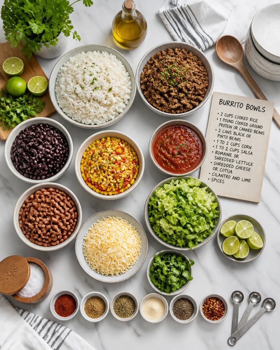 Burrito Bowl Meal Prep