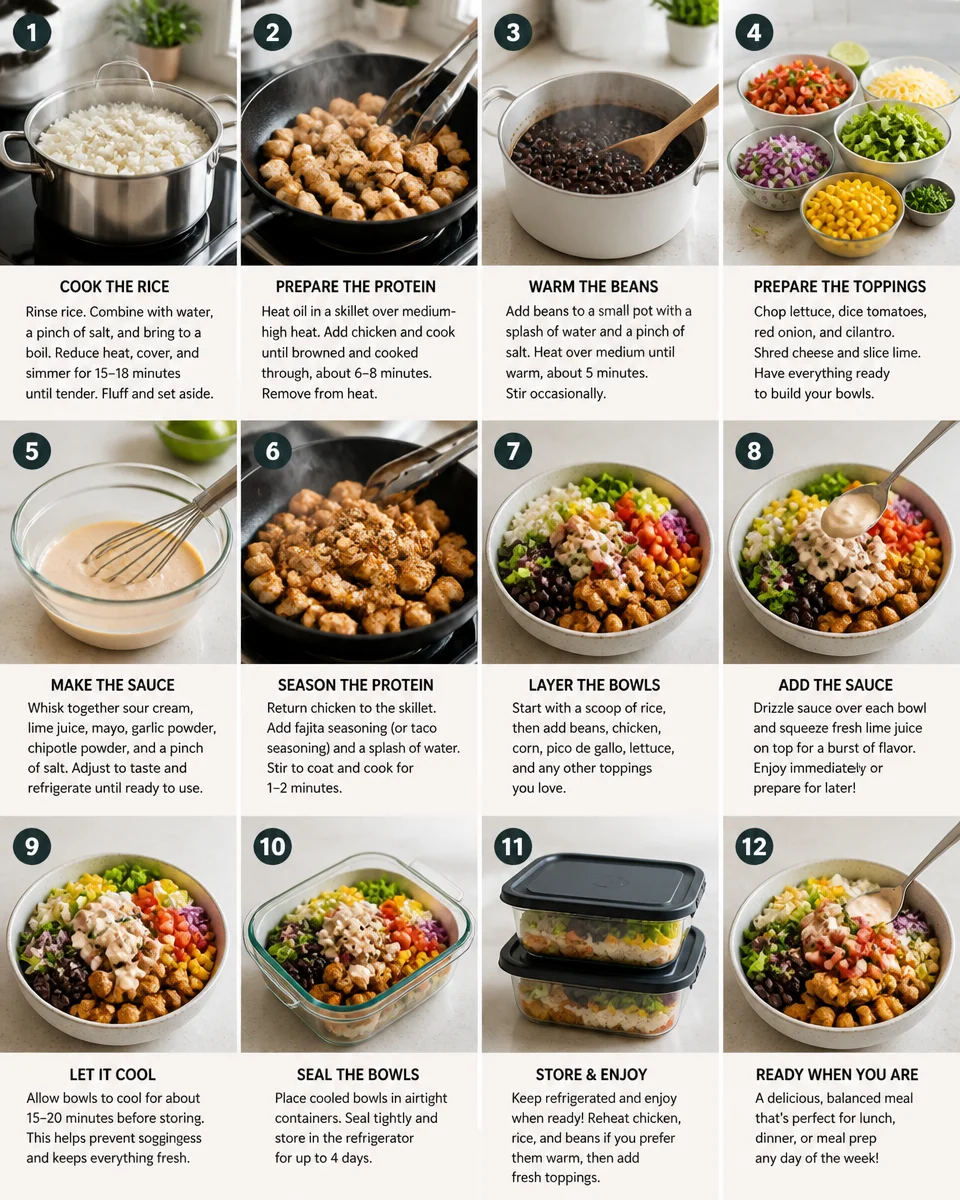 Burrito Bowl Meal Prep