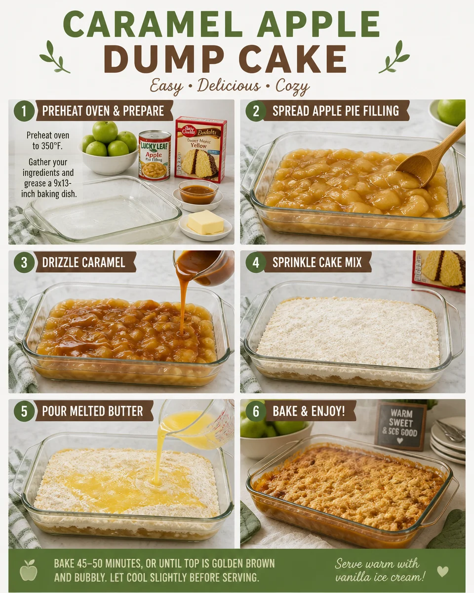 Caramel Apple Dump Cake