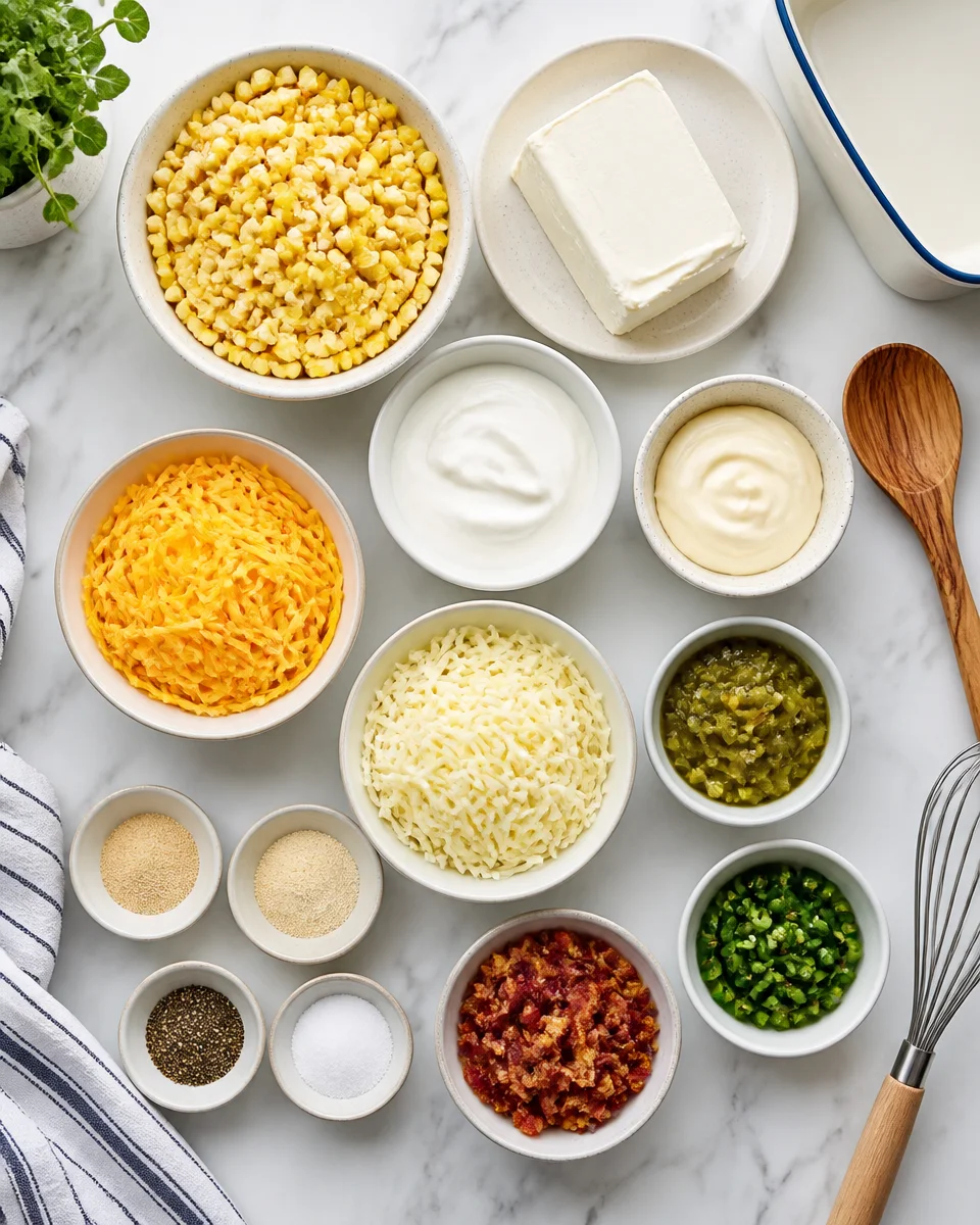 Cheesy Corn Dip (Hot)
