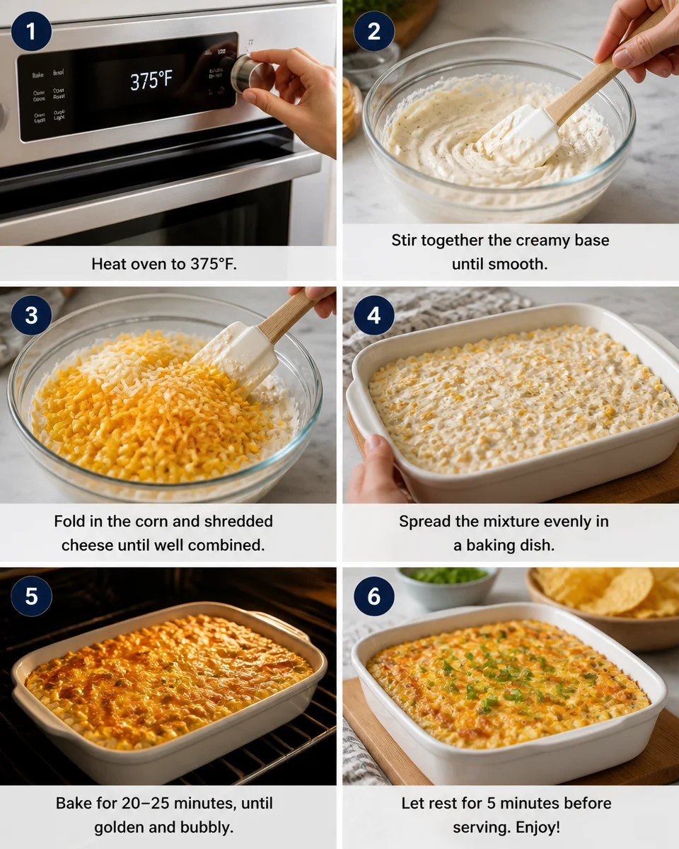 Cheesy Corn Dip (Hot)