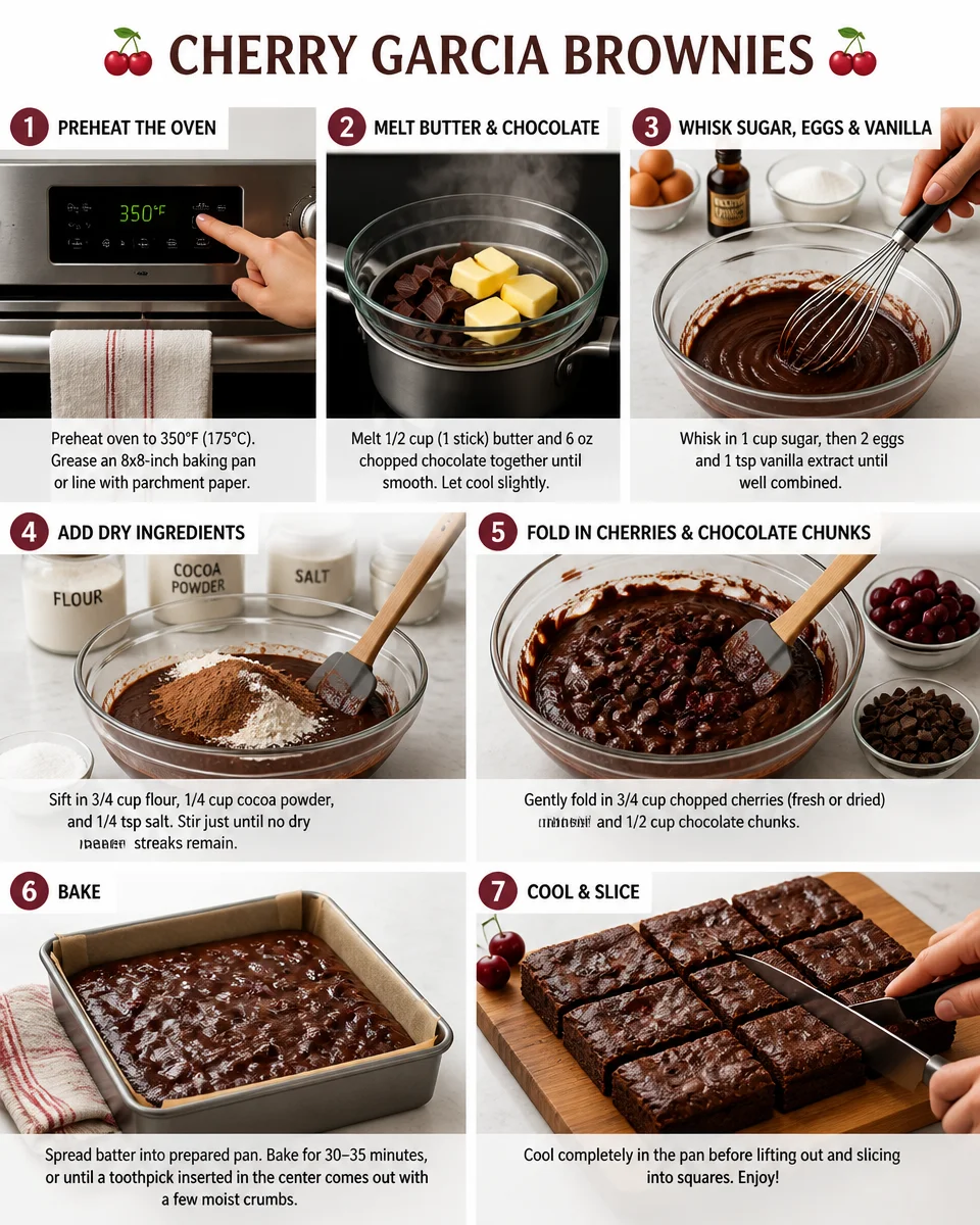 Cherry Garcia Brownies