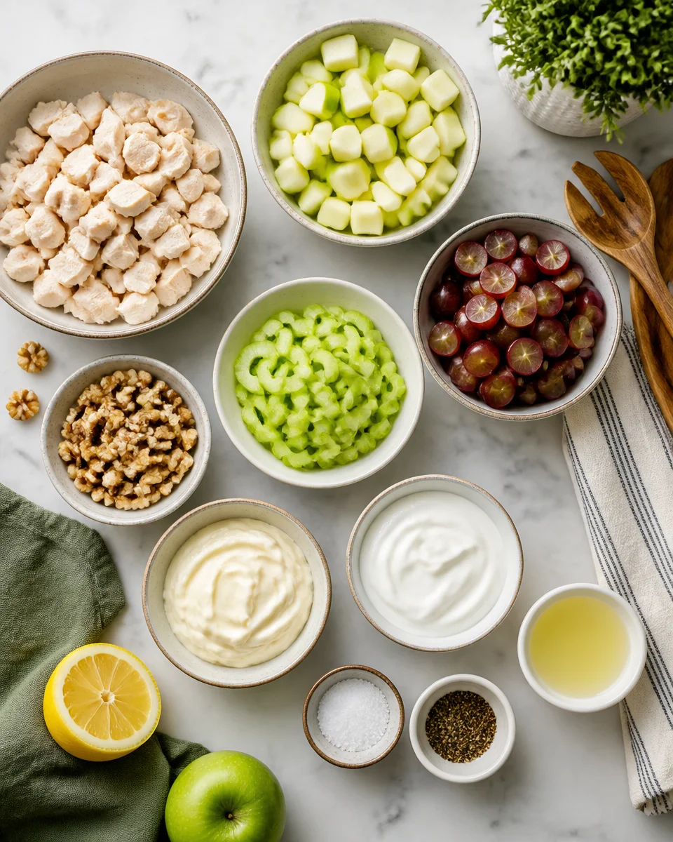 Chicken Waldorf Salad Sandwich