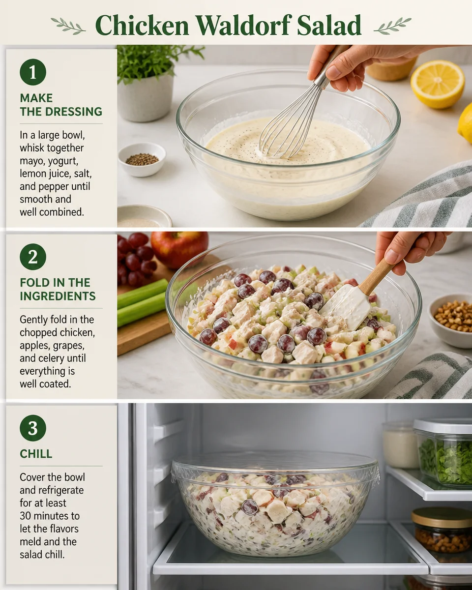 Chicken Waldorf Salad Sandwich