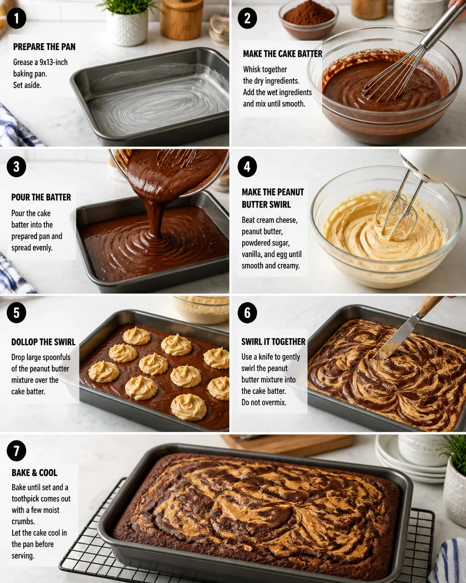 Chocolate Peanut Butter Earthquake Cake