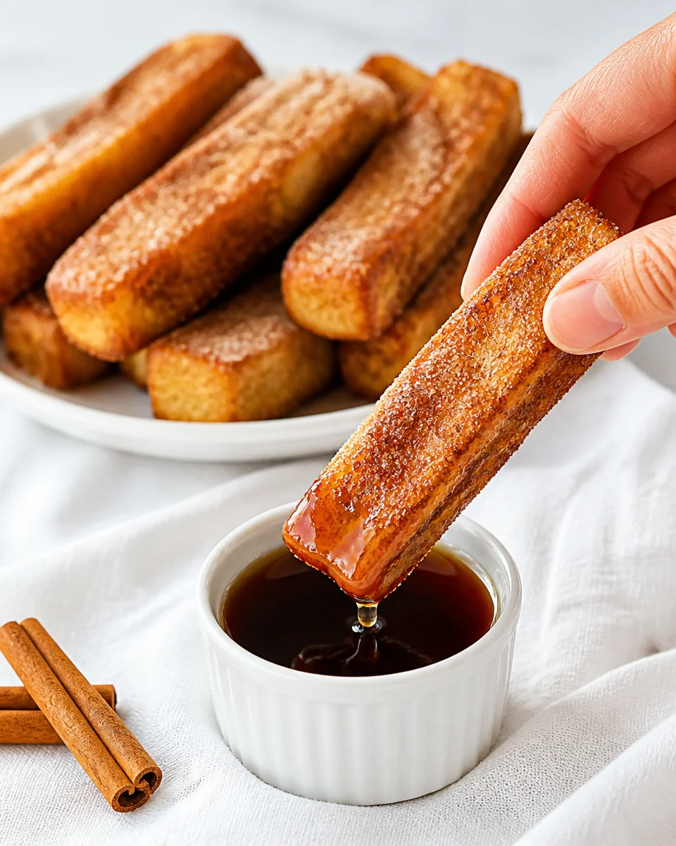 Cinnamon French Toast Sticks