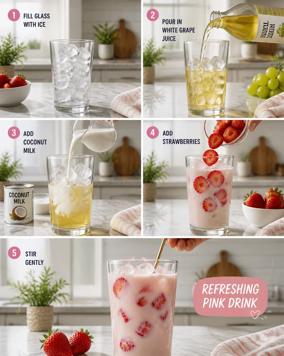 Copycat Starbucks Pink Drink