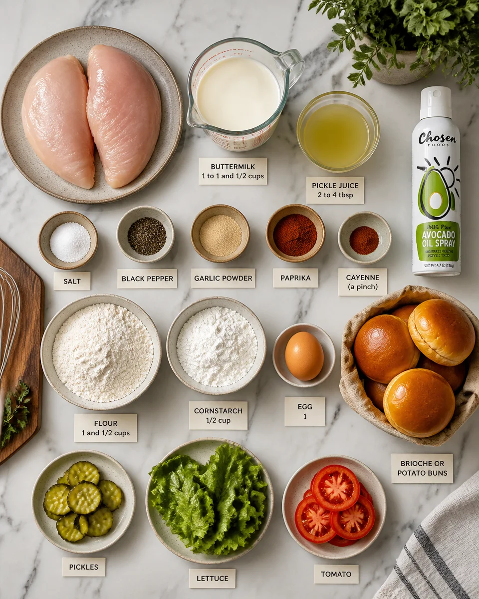 Crispy Chicken Sandwich Copycat