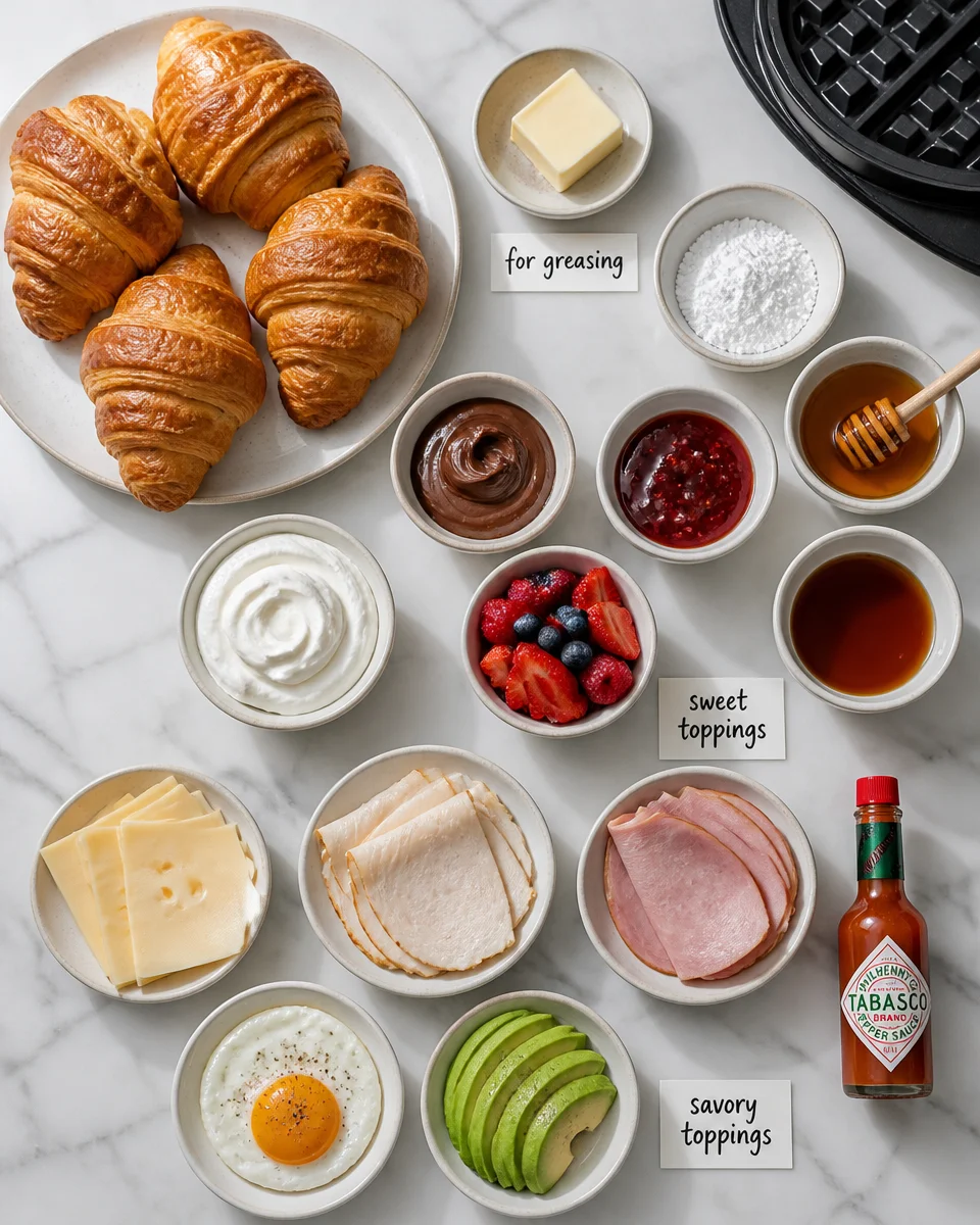 Croffles Croissant Waffles
