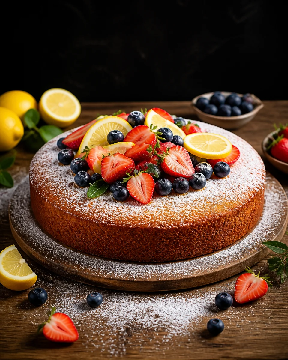 Easy Olive Oil Cake — Italian Lemon Citrus