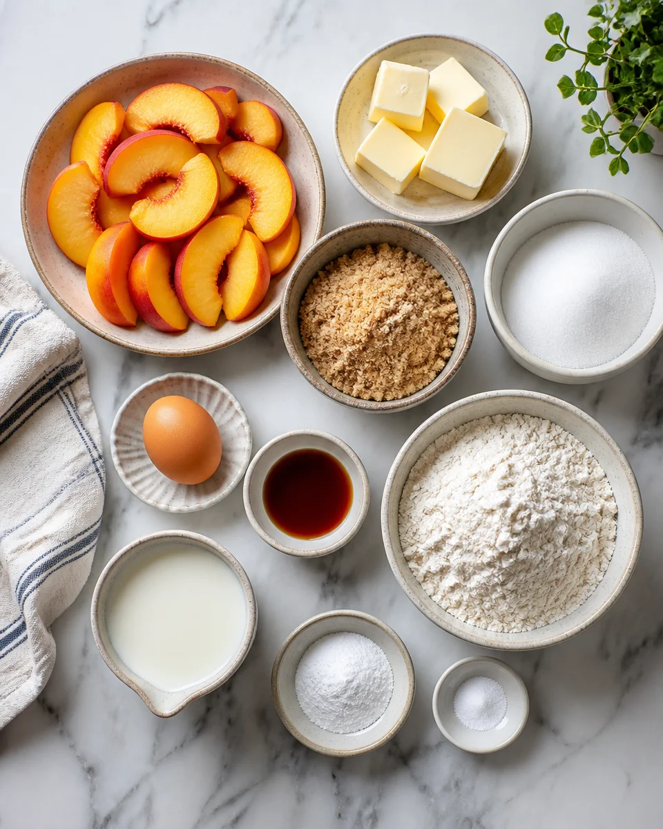 Easy Peach Upside Down Cake — Summer Skillet