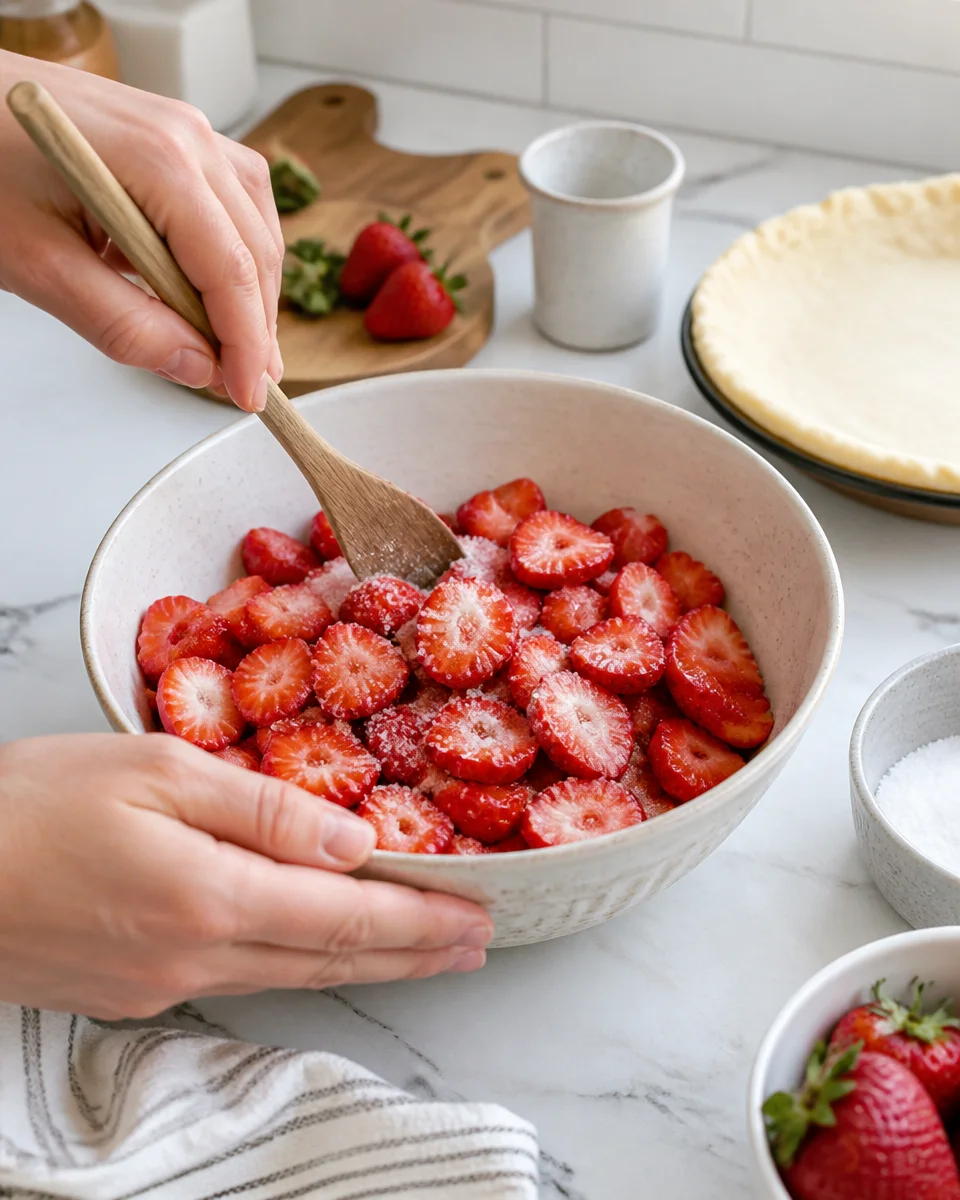 Easy Strawberry Galette " Rustic Free Form Tart "