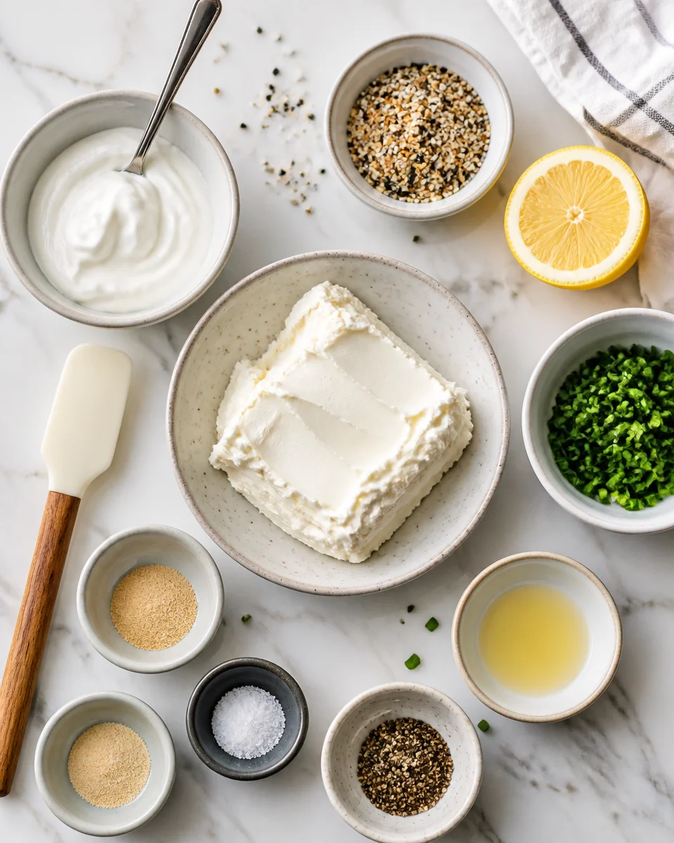 Everything Bagel Cream Cheese Dip