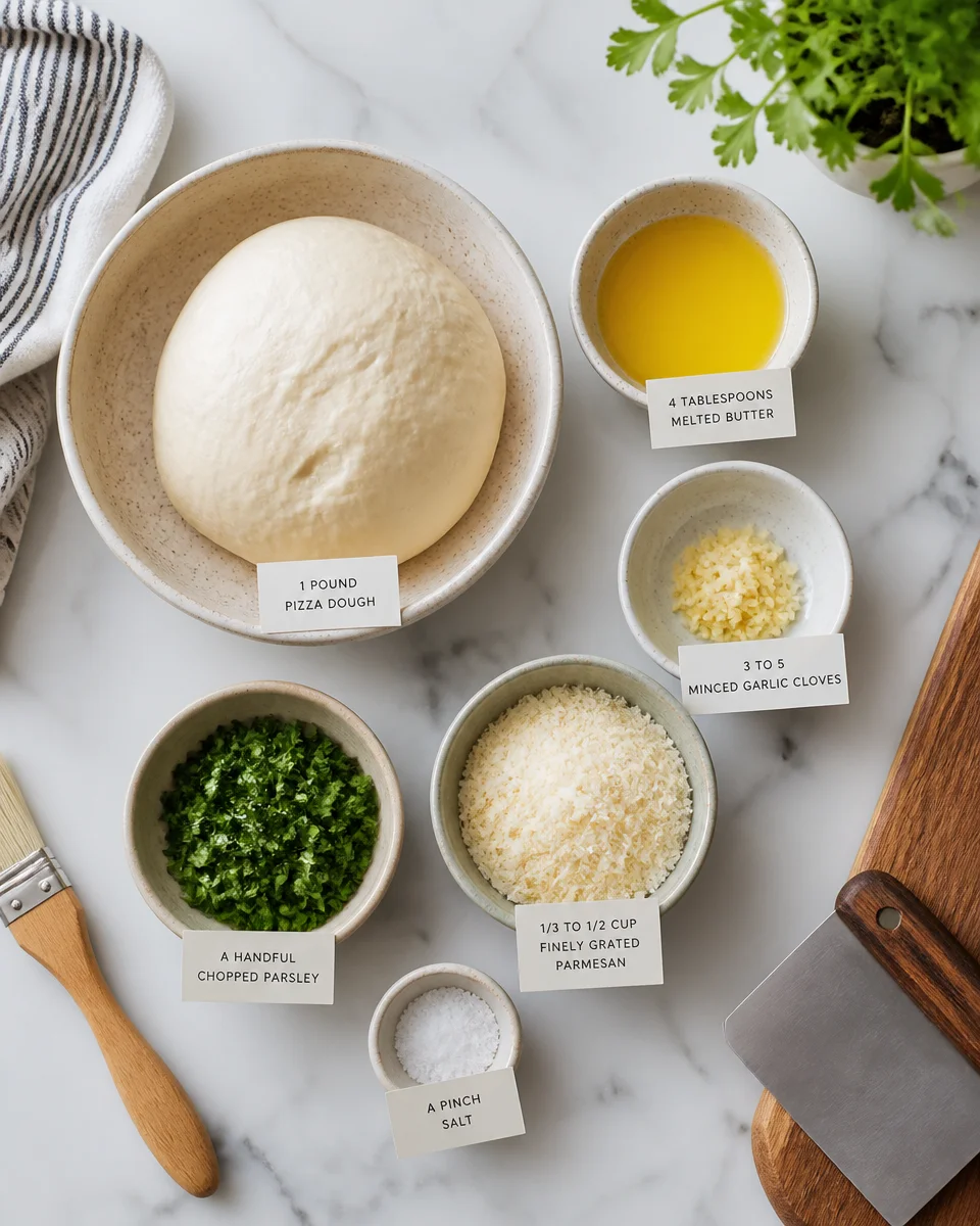 Garlic Knots with Parmesan