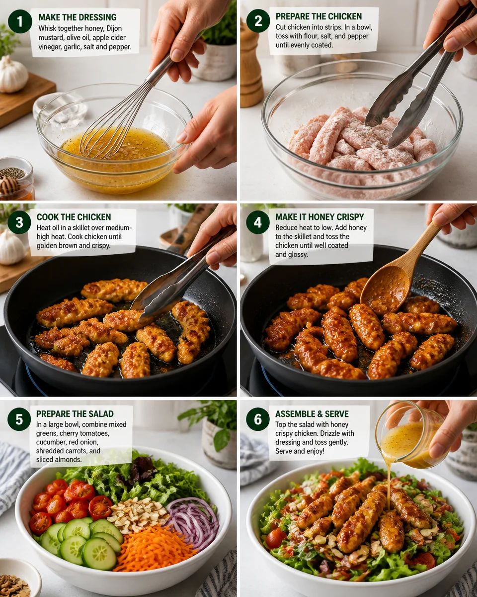 Honey Crispy Chicken Salad
