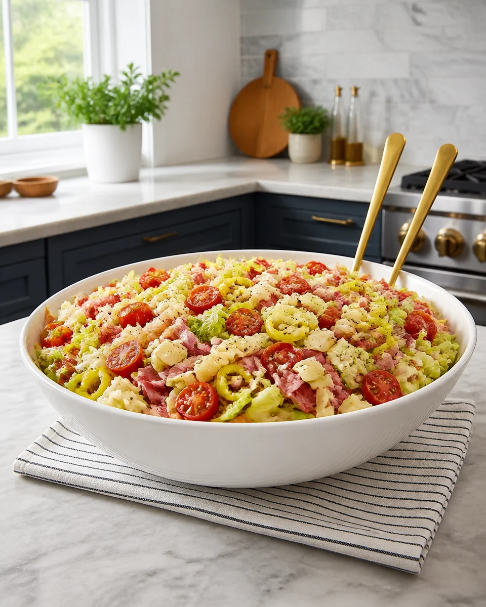 Italian Sub Salad (Chopped)