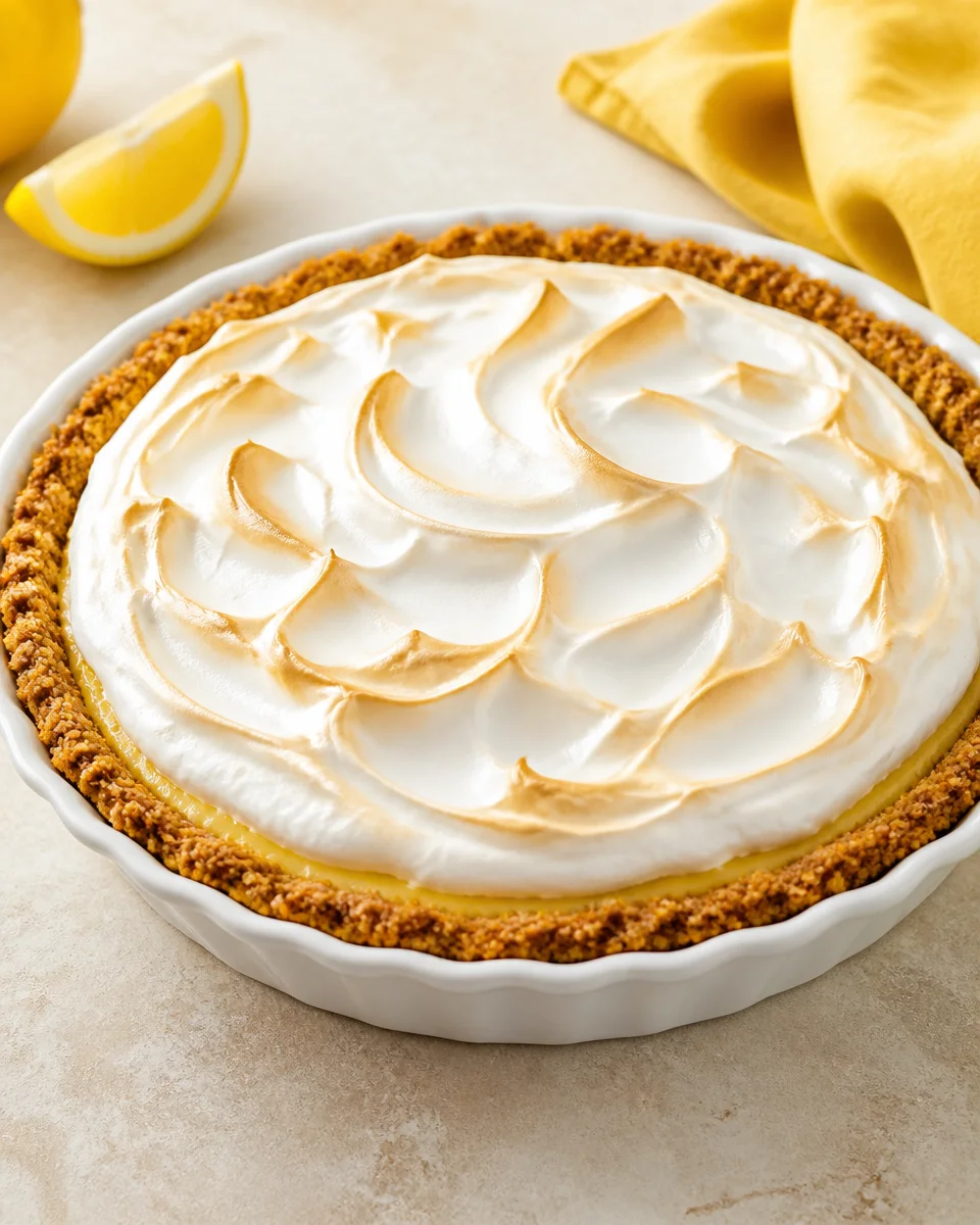 Lemon Icebox Pie (No Bake)