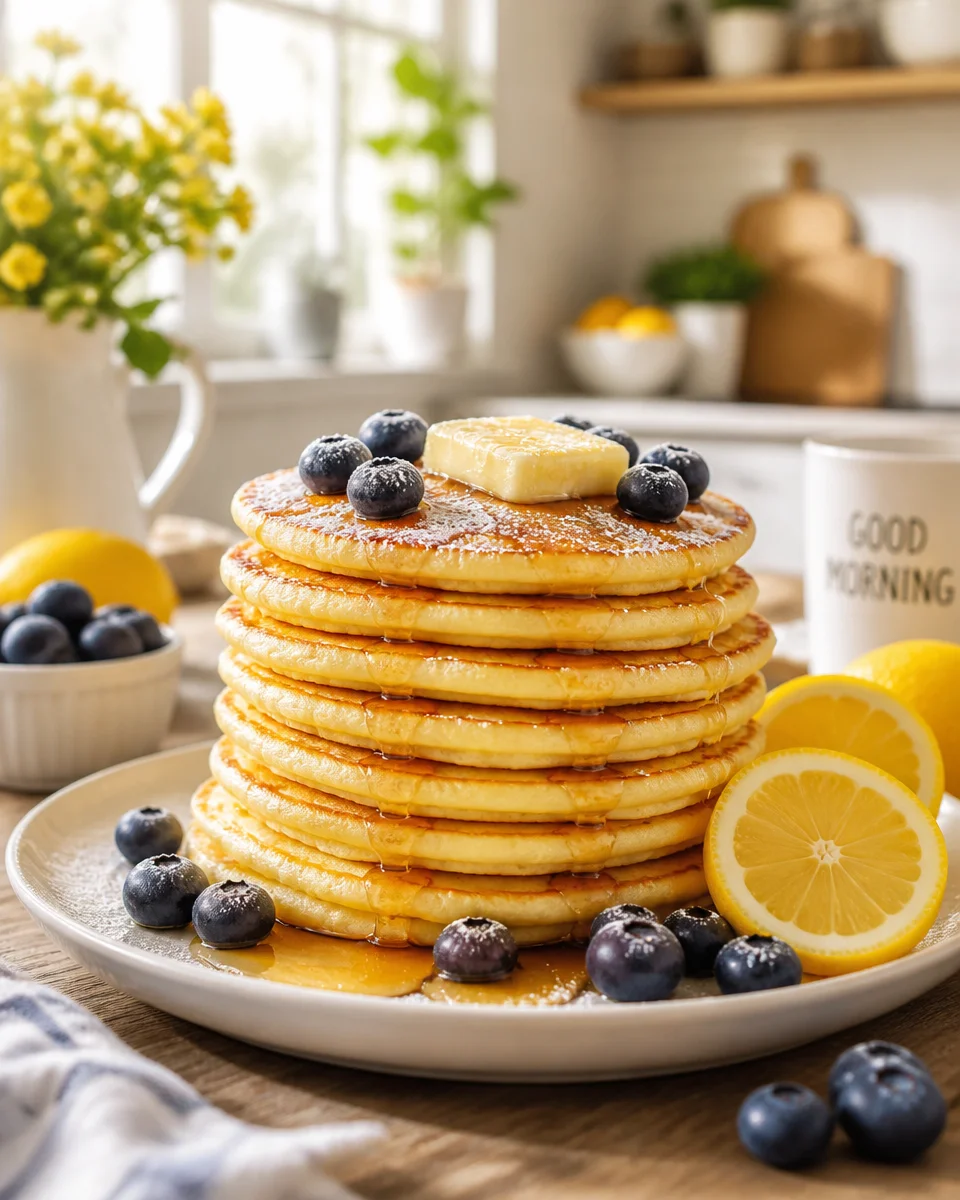 Lemon Ricotta Pancakes