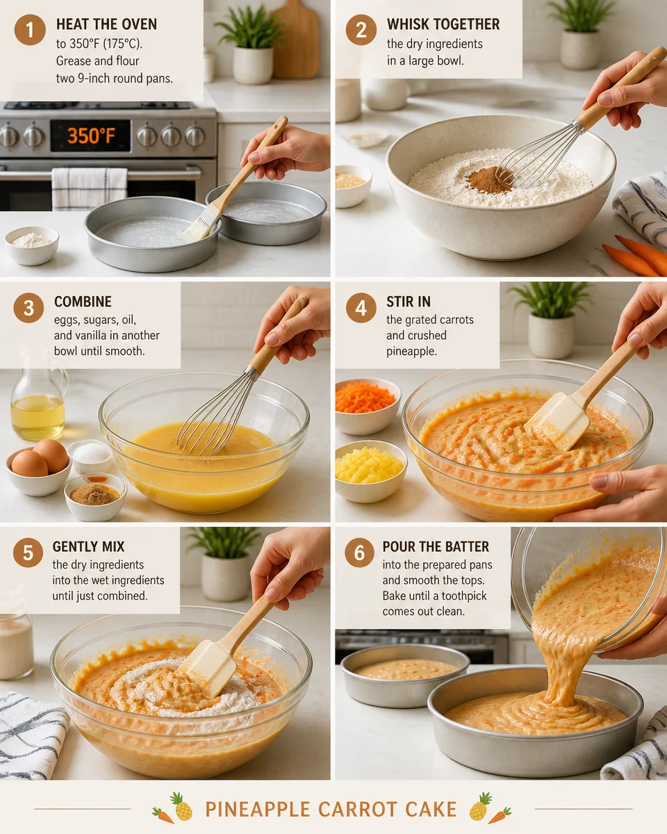 Pineapple Carrot Cake
