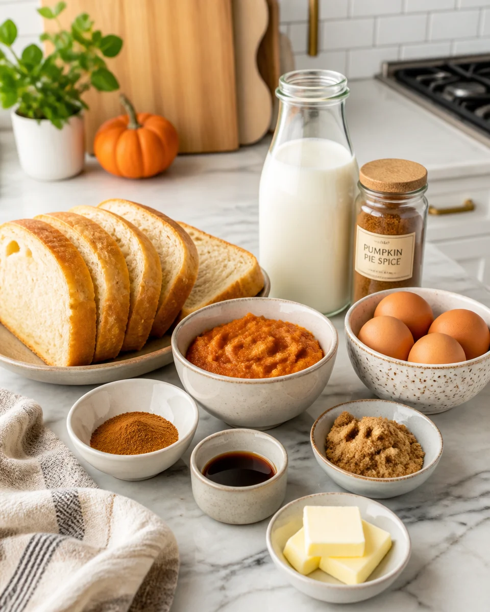 Pumpkin Spice French Toast Sticks