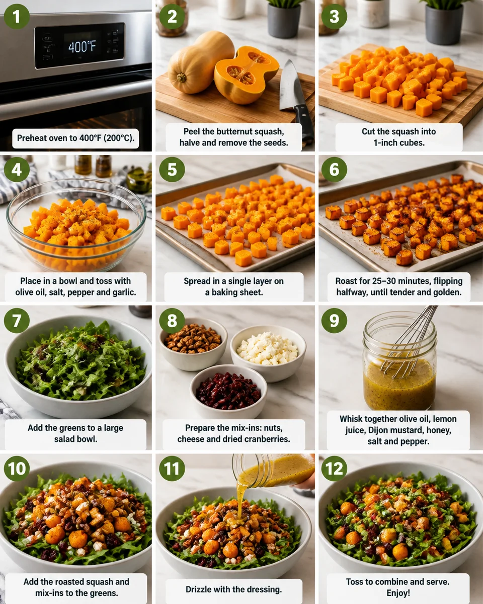 Roasted Butternut Squash Salad