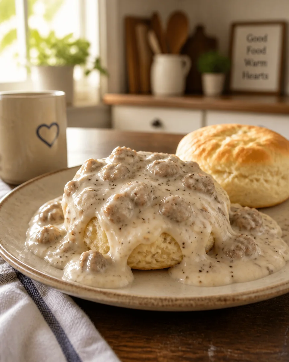 Sausage Gravy from Scratch