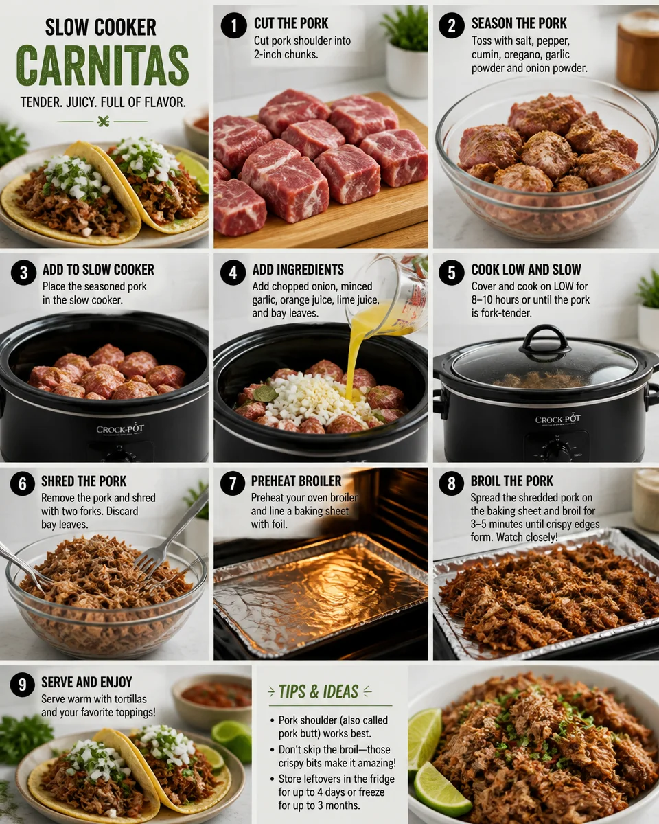 Slow Cooker Carnitas