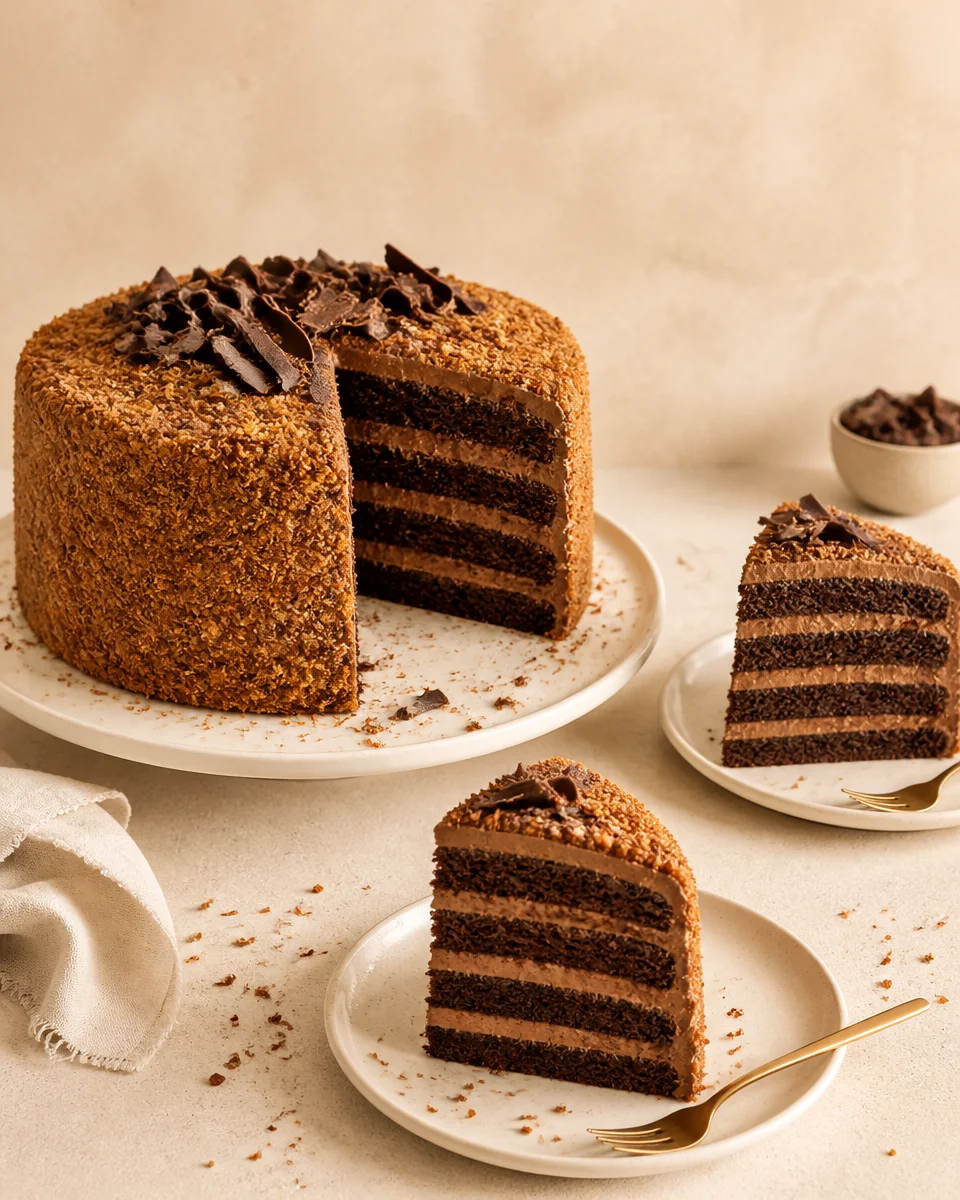 S'mores Layer Cake