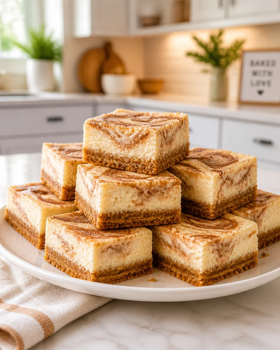 Snickerdoodle Cheesecake Bars