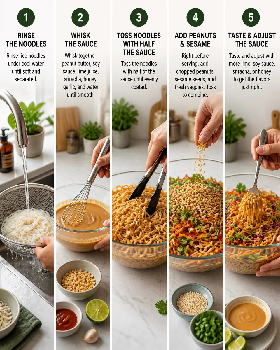 Thai Peanut Noodle Salad