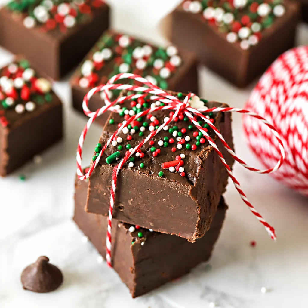 Delicious homemade Christmas fudge perfect for gifting and holiday celebrations