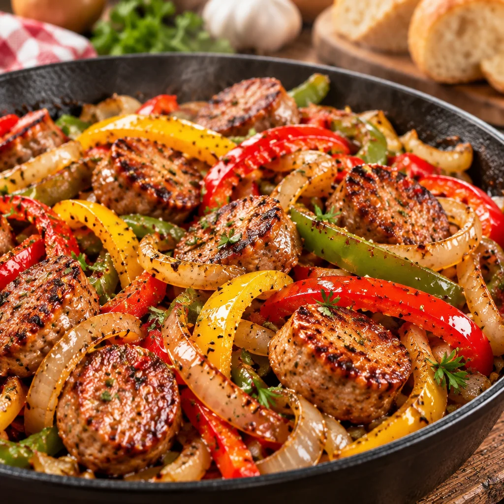 Italian Sausage Peppers and Onions Recipe
