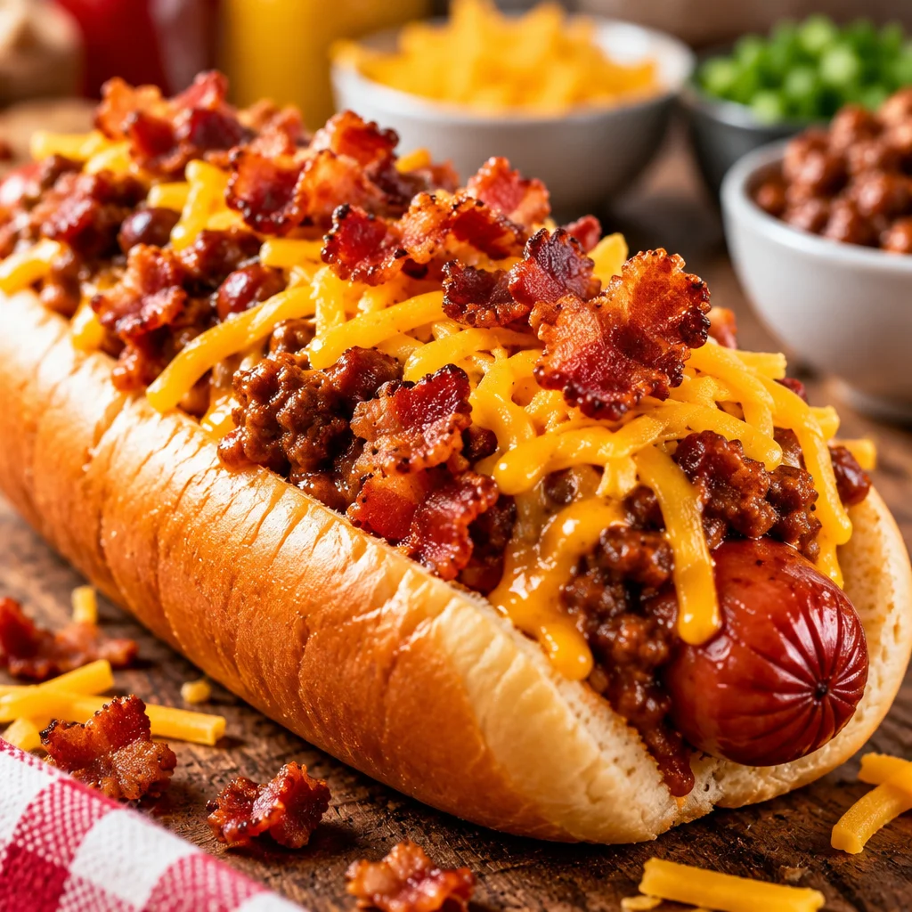Jersey-Style Hot Dogs with Chili Sauce Recipe