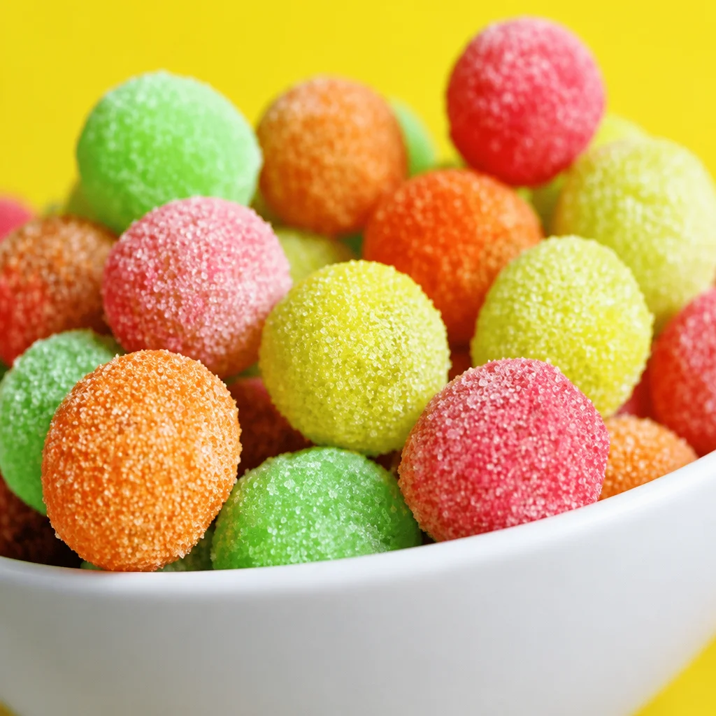 Delicious sour coated grapes served as a refreshing snack