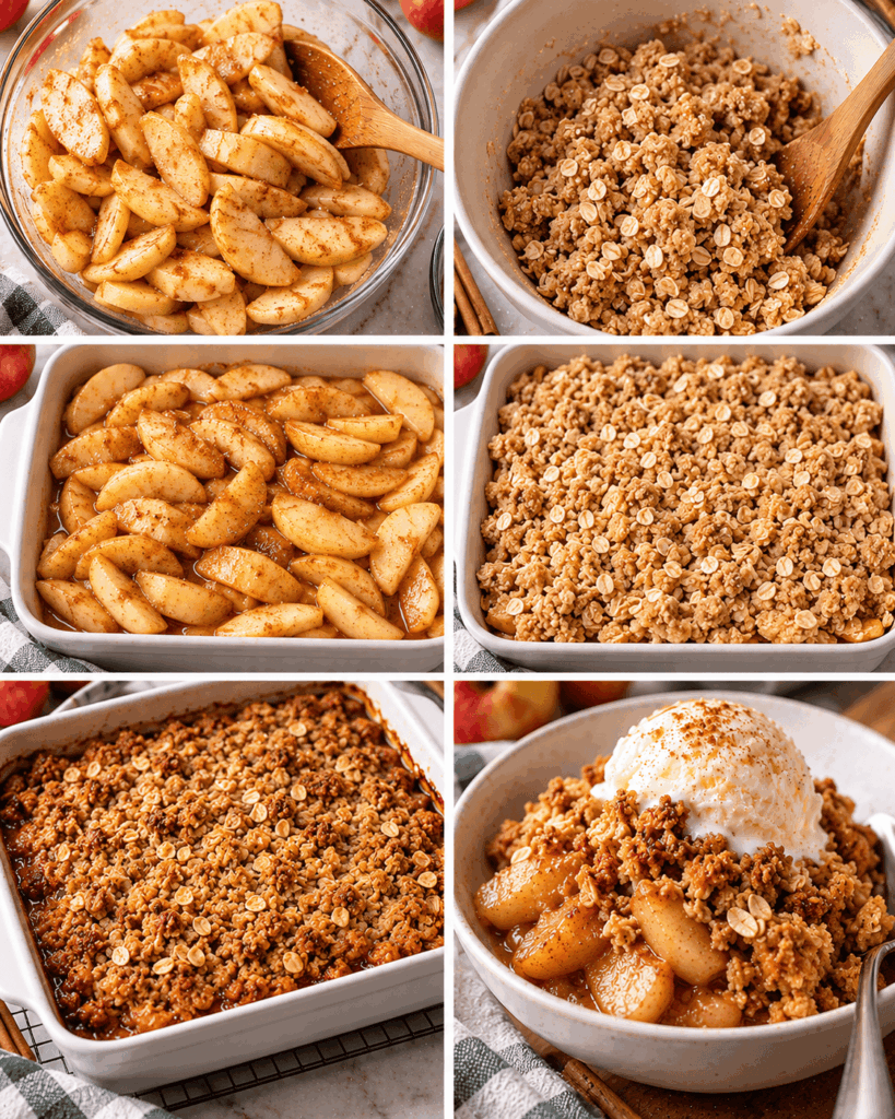 Old-Fashioned Apple Crisp Recipe