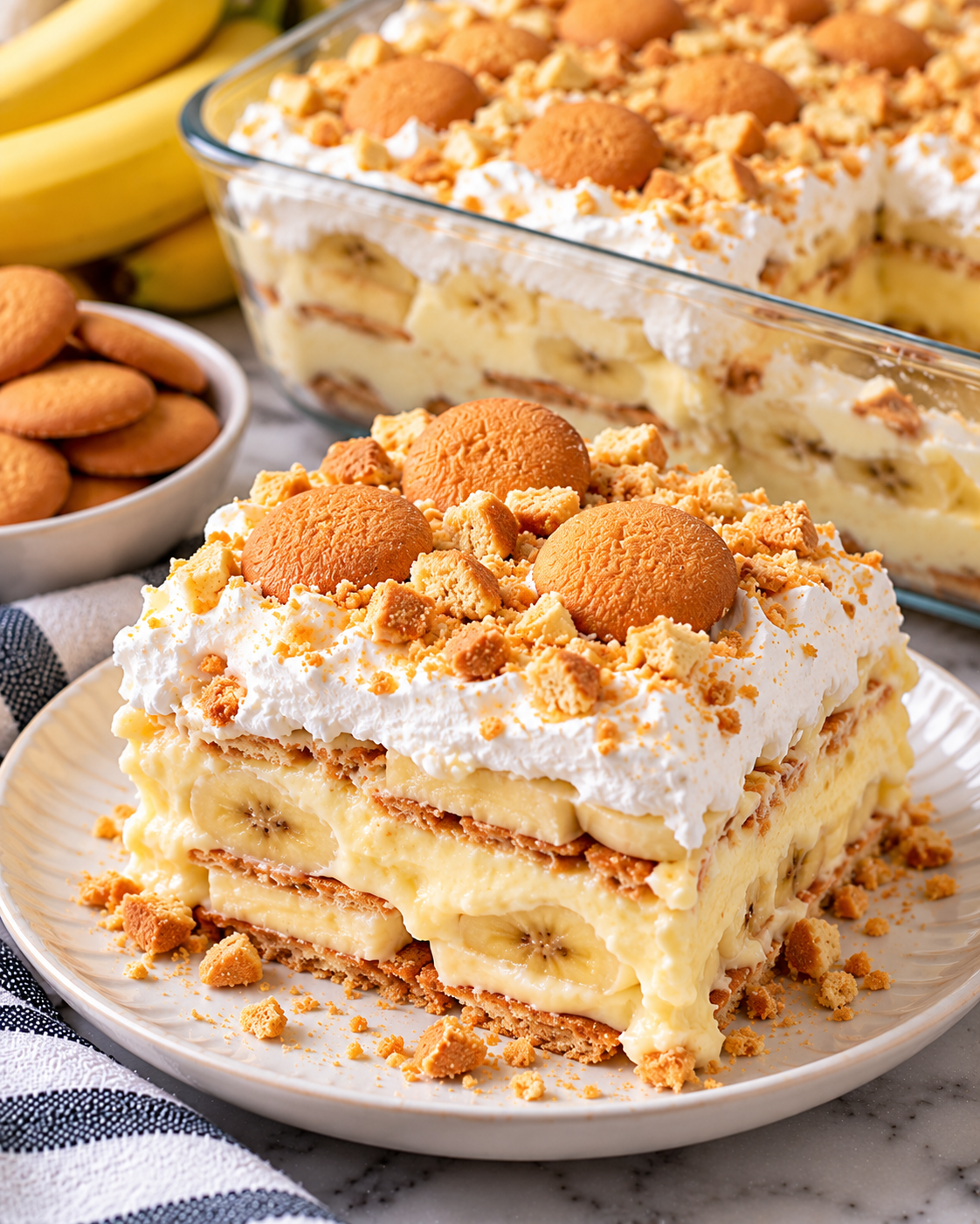 Banana Pudding Icebox Cake
