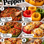 Cajun-Style Stuffed Bell Peppers