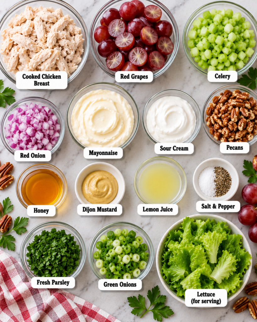 Chicken Salad with Grapes