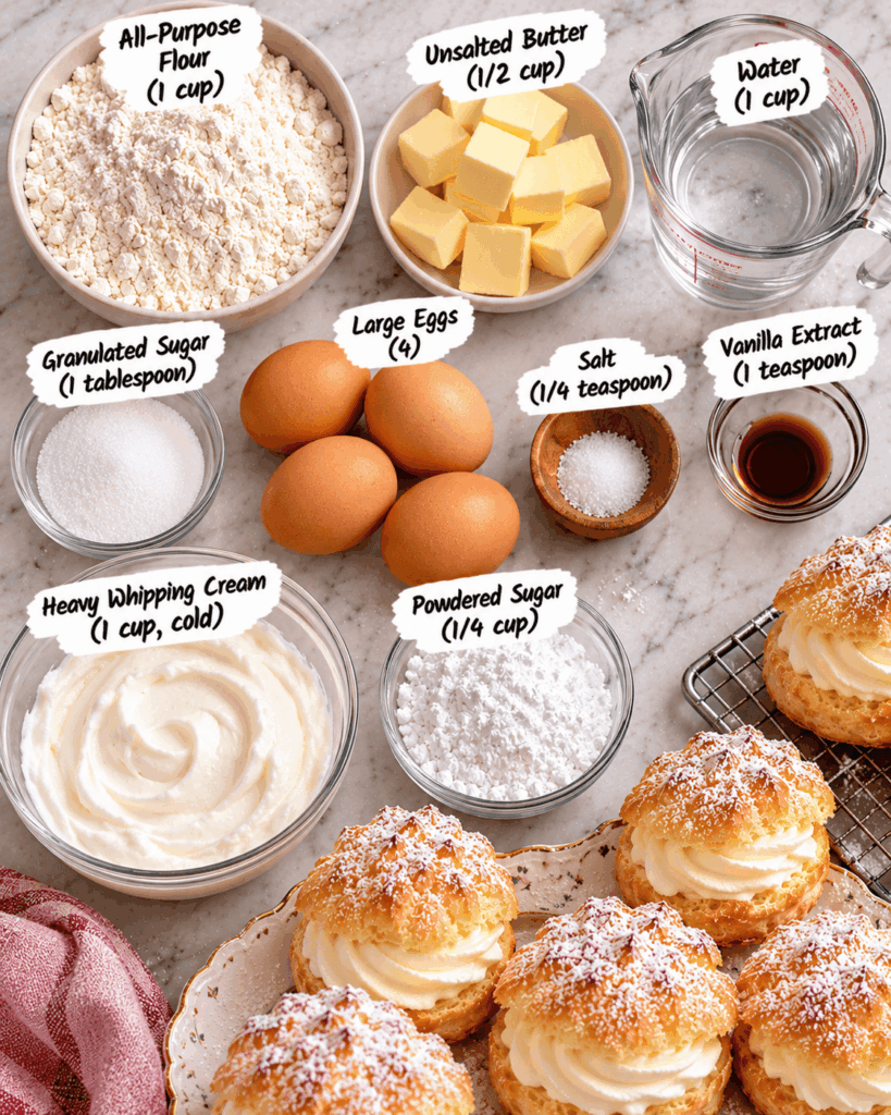 Old-Fashioned Tea Puffs